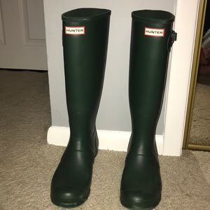 Hunter rain boots